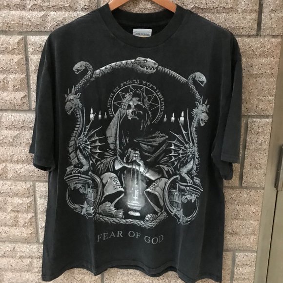 Fear of God Black T-shirt